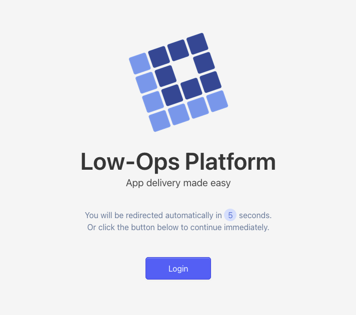 Authorization | Low-Ops Docs